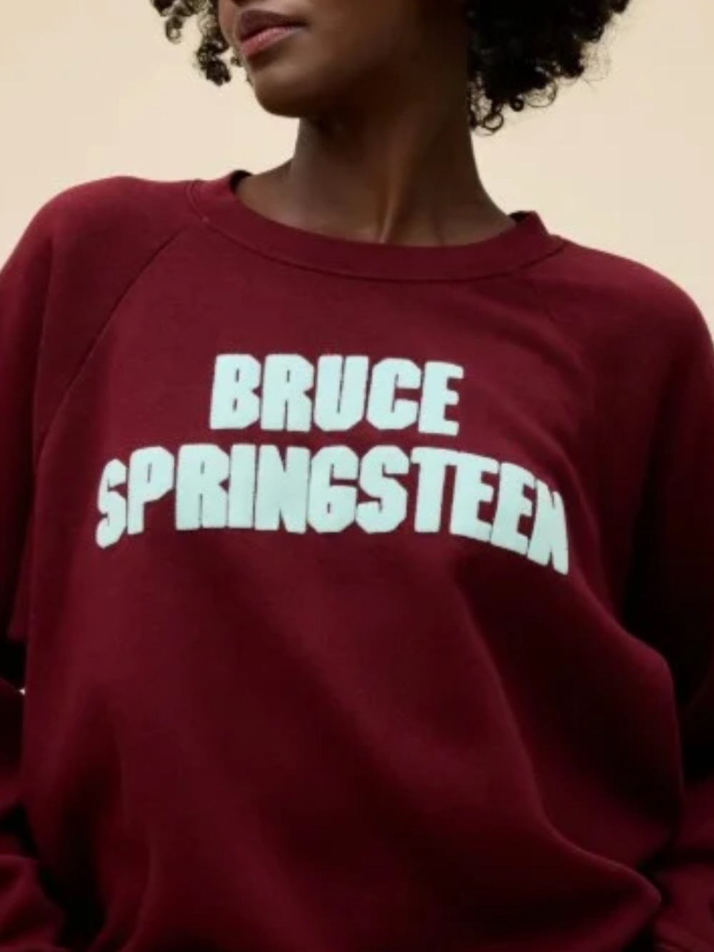 Daydreamer Dark Cherry Bruce Springsteen Sweatshirt